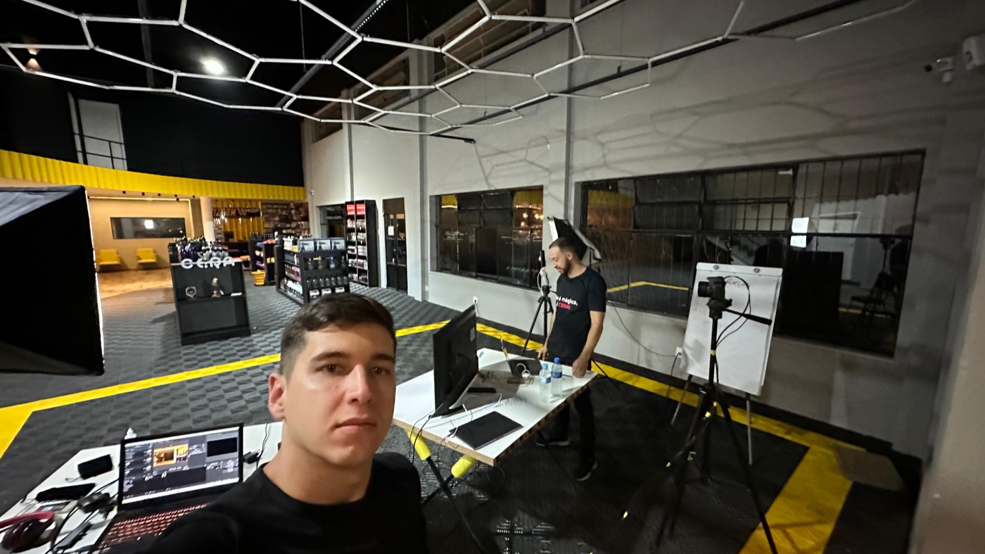 Evento de gravação da Plataforma CERA